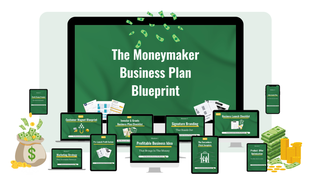 The Moneymaker Business Plan Blueprint Checkout